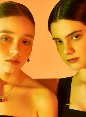 爱心银项链敖子逸同款