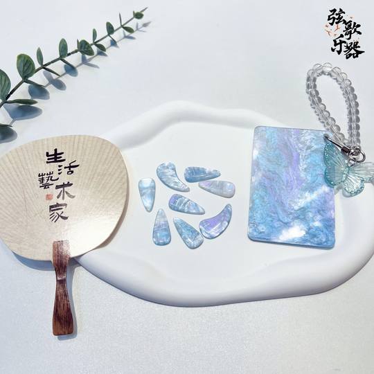 Caibei guzheng nail plate storage set