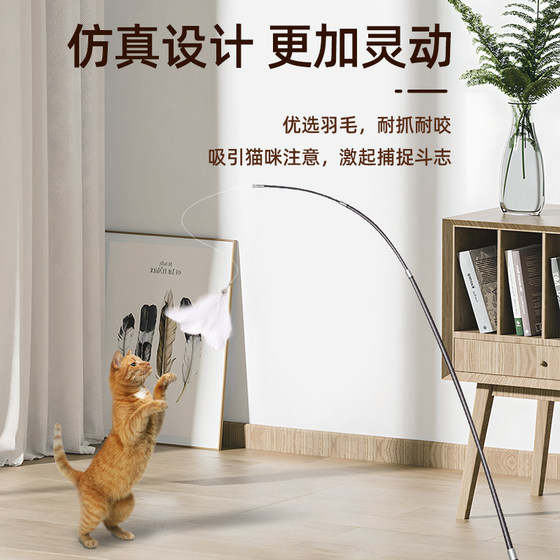 Funny Cat Stick 1.8m long pole is a self-pleasure and boredom relief artifact