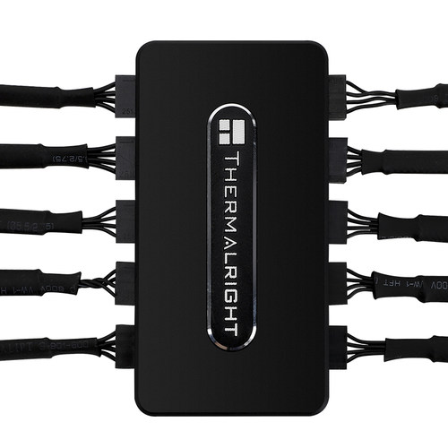 利民FAN HUB Controller REV.A风扇集线器支持PWM温控10口控制器 - 图1