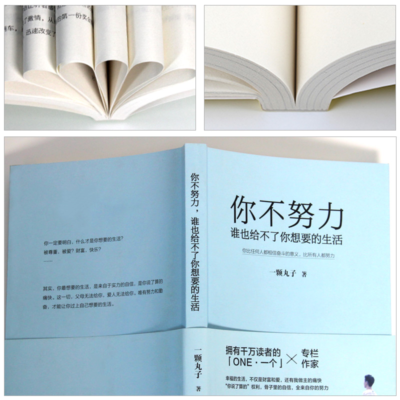 正版 你不努力谁也给不了你想要的生活 一颗丸子 写给青少年看的正能量励志小说励志书籍 正版书你不努力没有人没人能给你想要生活 - 图1