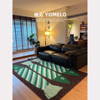 Yule Retro Living Room Carpet Designer Niche