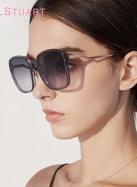 黑色方框板材中性墨镜