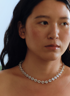 【新品登陆】Espiegle三文鱼与白天的眼睛系列ail小雏菊锁骨项链