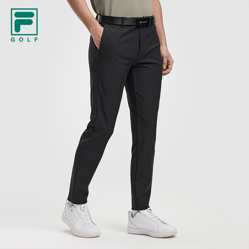 FILA 斐乐官方男士梭织长裤2026春新款高尔夫运动简约基础直口裤,淘宝优惠券,粉丝福利购,淘宝优惠卷