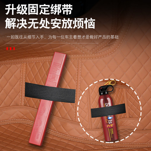 24款丰田亚洲龙后备箱垫全包围亚洲龙尾箱垫车内改装饰专用品配件 - 图2