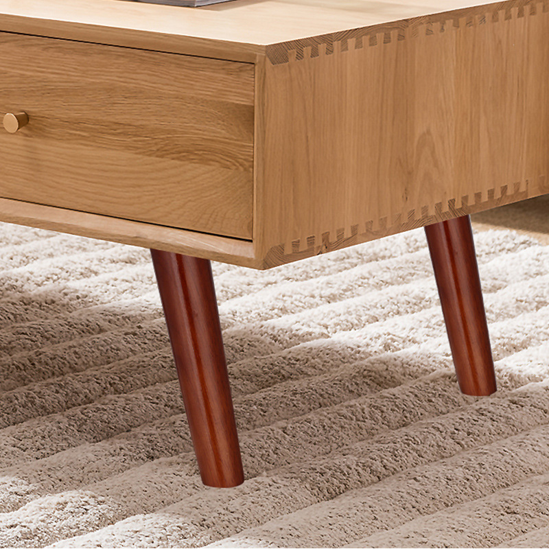 胡桃色木柜脚支撑腿配件沙发腿电视柜木脚橱柜脚茶几脚桌腿脚 - 图2