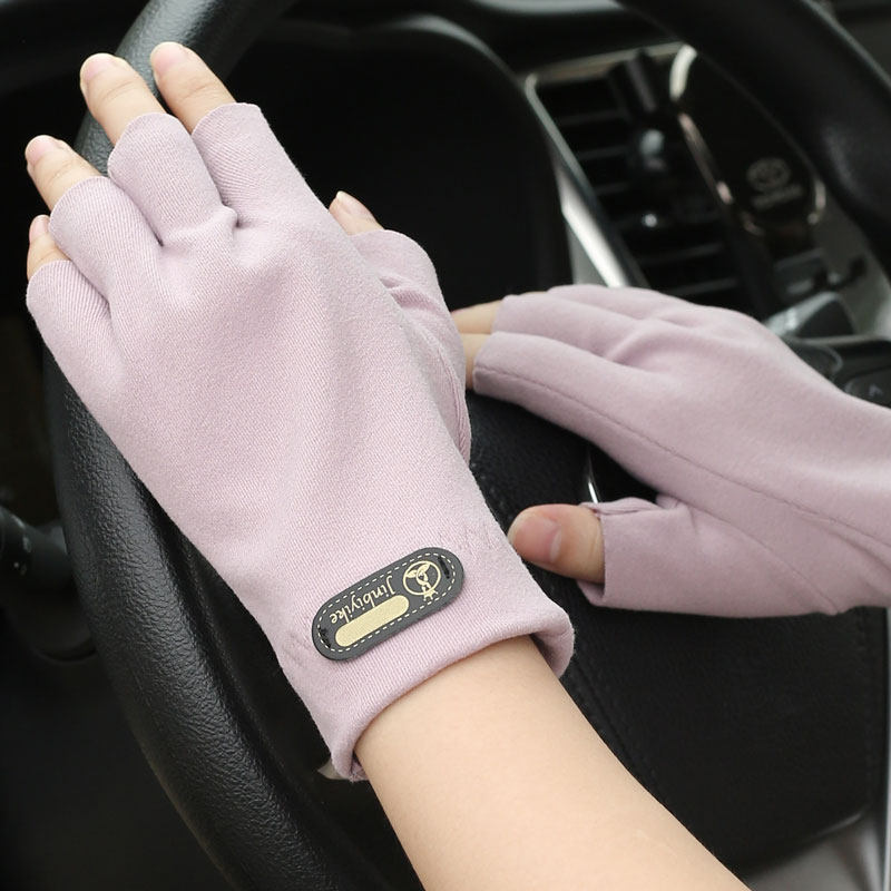 半指手套女冬天露指暖绒春秋薄款学生写字漏五指头保暖男半截手套,淘宝优惠券,粉丝福利购,淘宝优惠卷