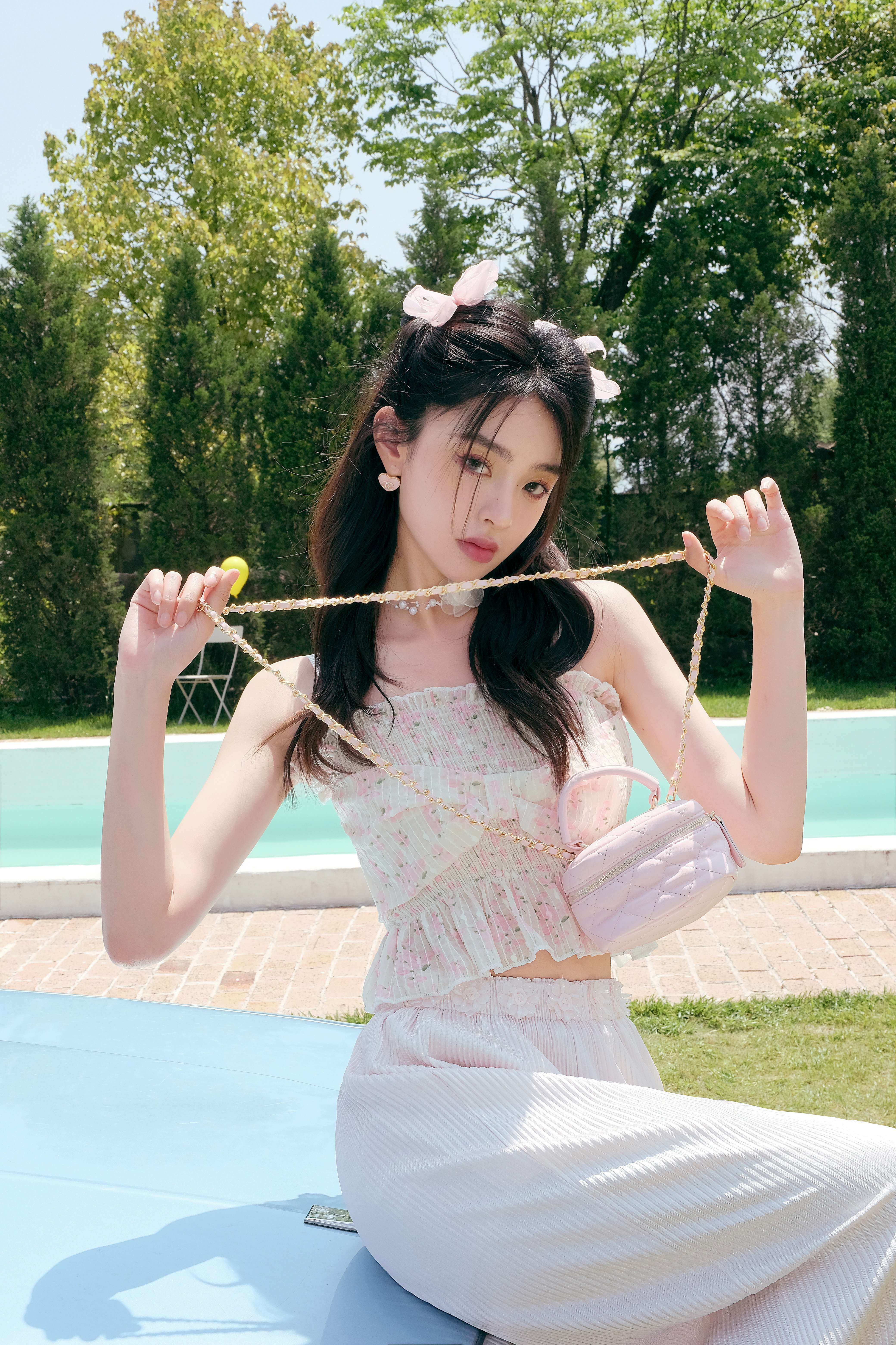 cloudseason立体蝴蝶结防晒开衫 cloudseason时尚套装