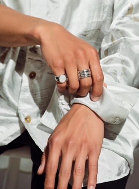 高级小众质感天然珍珠戒指