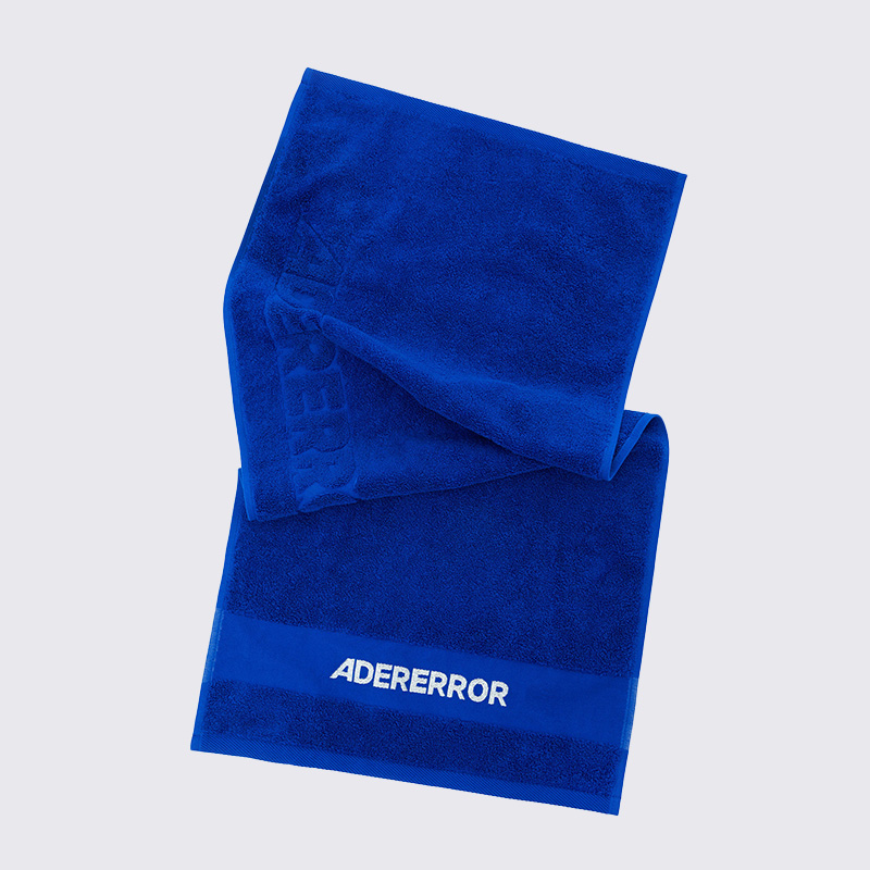 ADERERROR A-Ventory系列 Standic 毛巾切边纯棉面巾亲肤柔软浴巾 - 图0