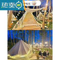 Cloth Art Small Color Flag Triangle Banner Outdoor Camping Atmosphere Decoration String Flags Handmade Polo Dot Cotton Fabric Printed Birthday Laflower