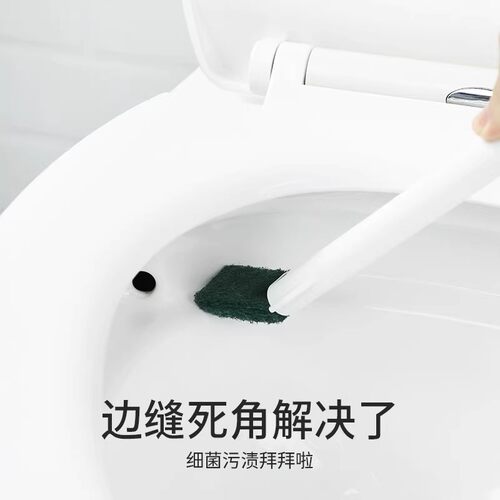 日本lec一次性马桶刷套装可抛式替换头无死角缝隙小头清洁厕所刷 - 图2