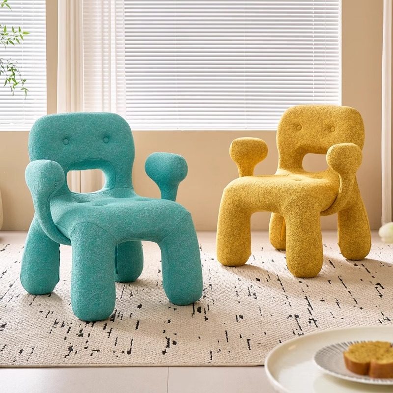 饼干椅创意椅子客厅家用休闲椅单人沙发椅儿童椅姜饼人BB化妆椅,淘宝优惠券,粉丝福利购,淘宝优惠卷