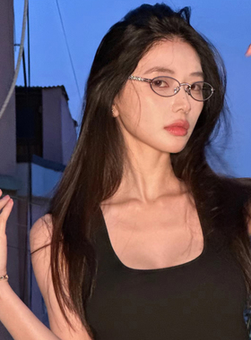 jennie同款联名钻石新款眼镜女高品墨镜防紫外线 可配近视太阳镜