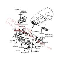 Original Fitted Adaptation Euroblue engine Lower Shield Tank under Water Tank Euroblue OUTLANDER (2006 to