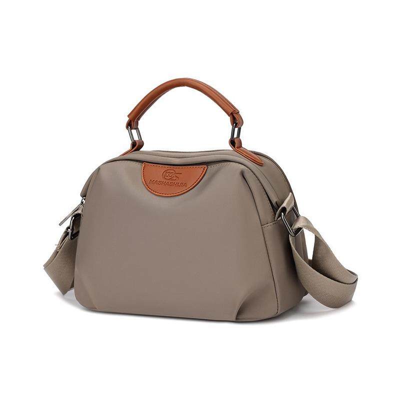 尼龙帆布斜挎包女式2025新款时尚妈妈包休闲牛津布单肩贝壳小包包,淘宝优惠券,粉丝福利购,淘宝优惠卷