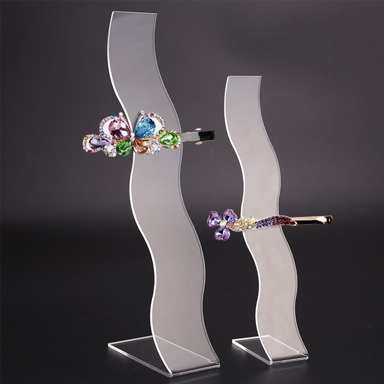 亚克力发夹板透明发夹展示架头饰头发架首饰收纳珠宝首饰展示架子,淘宝优惠券,粉丝福利购,淘宝优惠卷