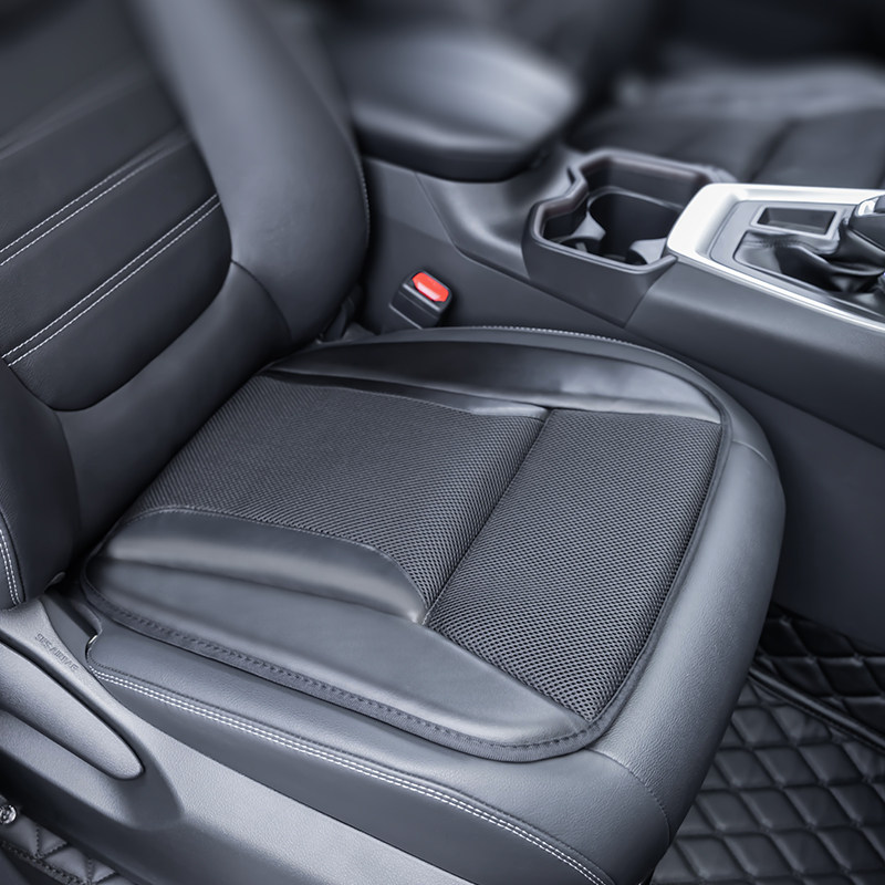 日本yac 汽车增高坐垫四季通用加高 冬季后排主驾驶 车子座位垫子