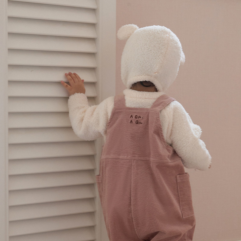 papa爬爬秋冬季男女宝宝裤子婴儿背带裤宽松弹力灯芯绒背带裤长裤,淘宝优惠券,粉丝福利购,淘宝优惠卷