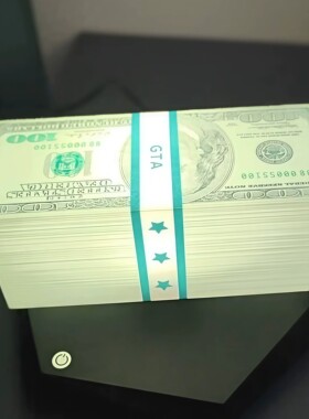 GTA5磁悬浮美金灯桌面摆件