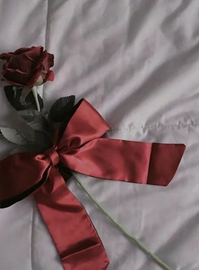 眼罩禁欲系丝绸缎面绑带