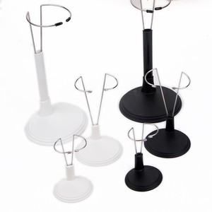 公仔支架隐藏芭比娃娃支撑架钩针毛线玩偶通用支架手办固定底座