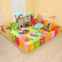 Childrens gaming fence Baby baby anti-guard rail Playground Slip Slides Indoor Crawl Mat Mini Park Home