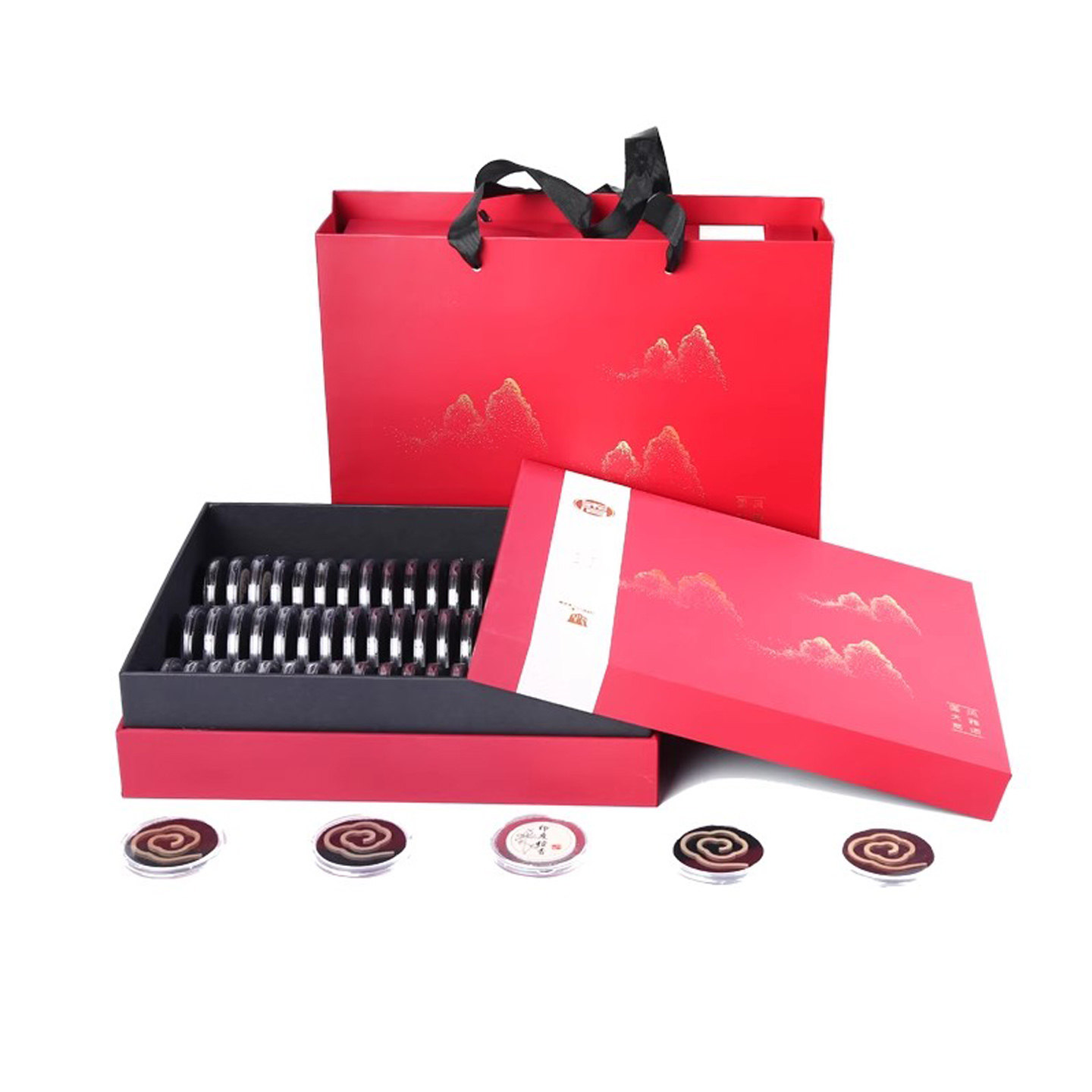 唐沉奇楠沉香盘香无粘粉香卧室办公檀香熏香家用室内净化空气香薰 - 图0