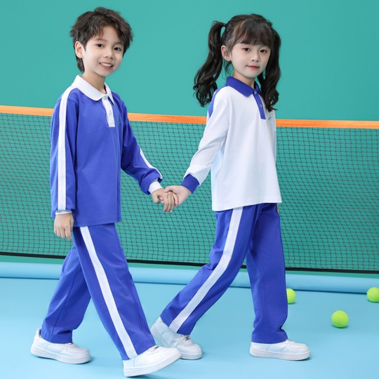 Chuangtong Shenzhen School Uniforms Primary School Students Spring and Autumn Sports Suit