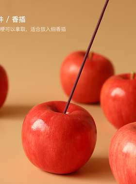 红苹果摆件平安夜圣诞礼物
