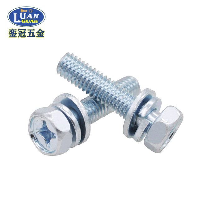 8.8-level cross hexagon combination screw spot Suzhou