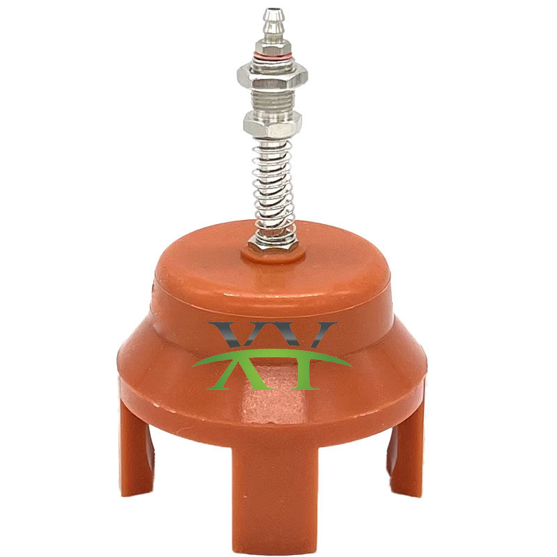 机械手四爪柔性夹爪气动抓手真空硅胶爪型吸盘取件吸嘴吸爪夹具