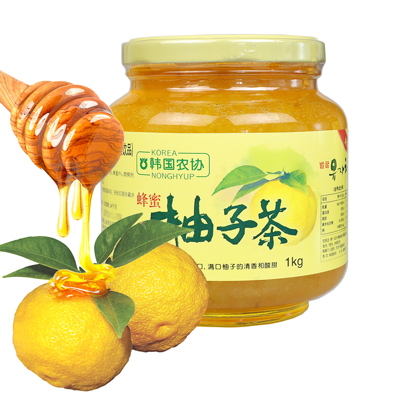原装进口韩国农协经典+蜂蜜水果茶 韩国农协食品蜂蜜果味茶