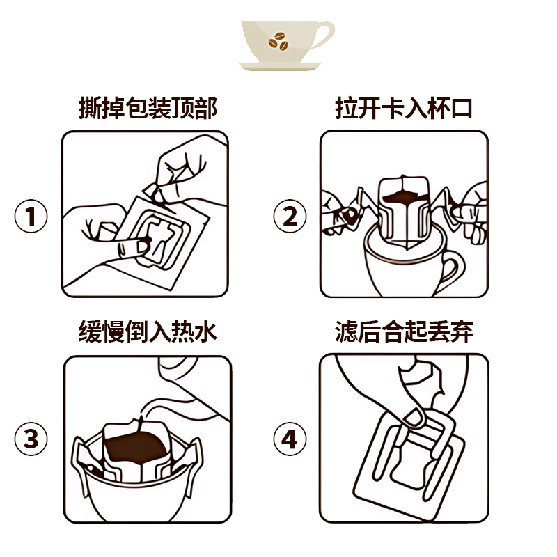 mstand挂耳咖啡单品手冲现磨挂耳咖啡5片1盒M Stand咖啡代买代购 - 图2