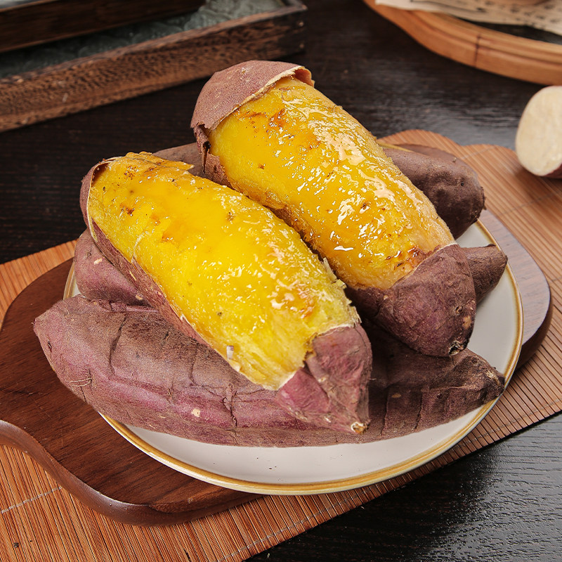 【38爆品日】正宗红瑶蜜薯4.5斤新鲜红薯地瓜高糖心流蜜顺丰/京东