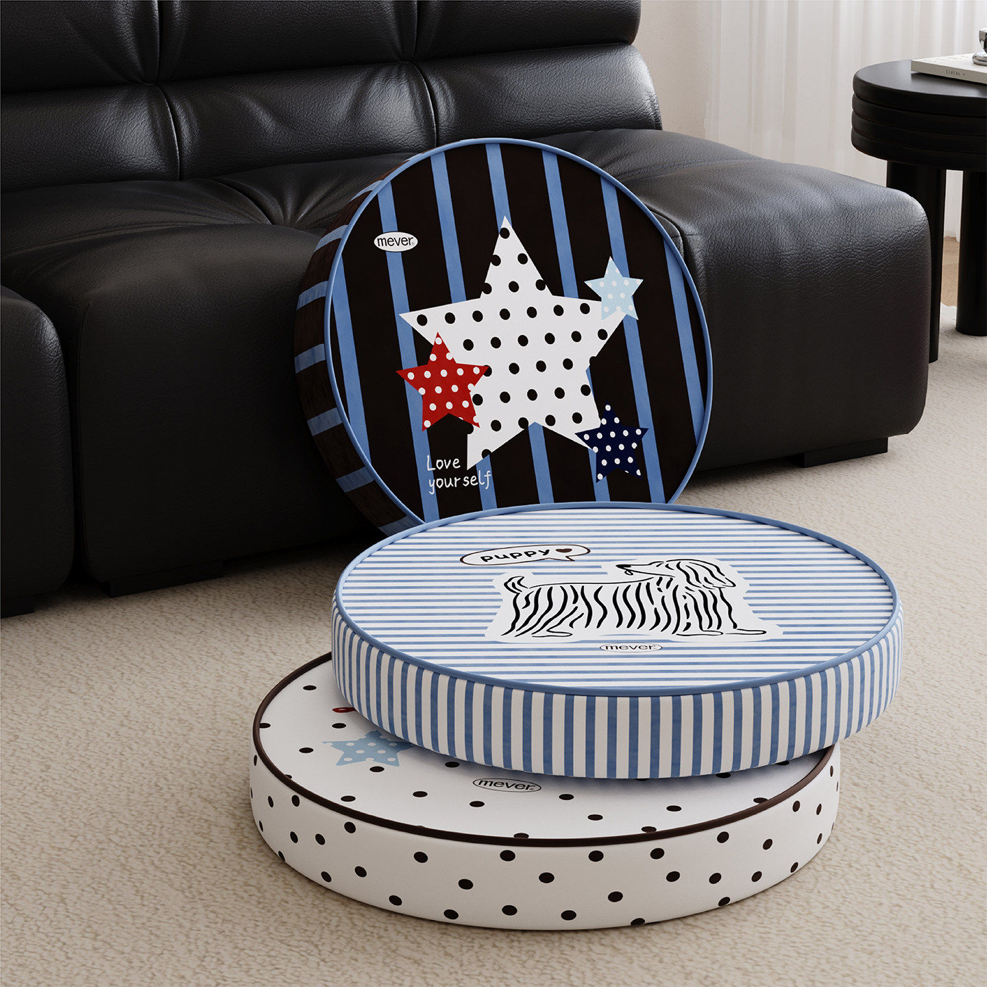 Korean retro futon lazy tatami reading cushion