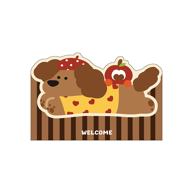 美式复古卡通地垫入户门垫丝圈防滑脚垫进门玄关入门口可裁剪地毯,淘宝优惠券,粉丝福利购,淘宝优惠卷