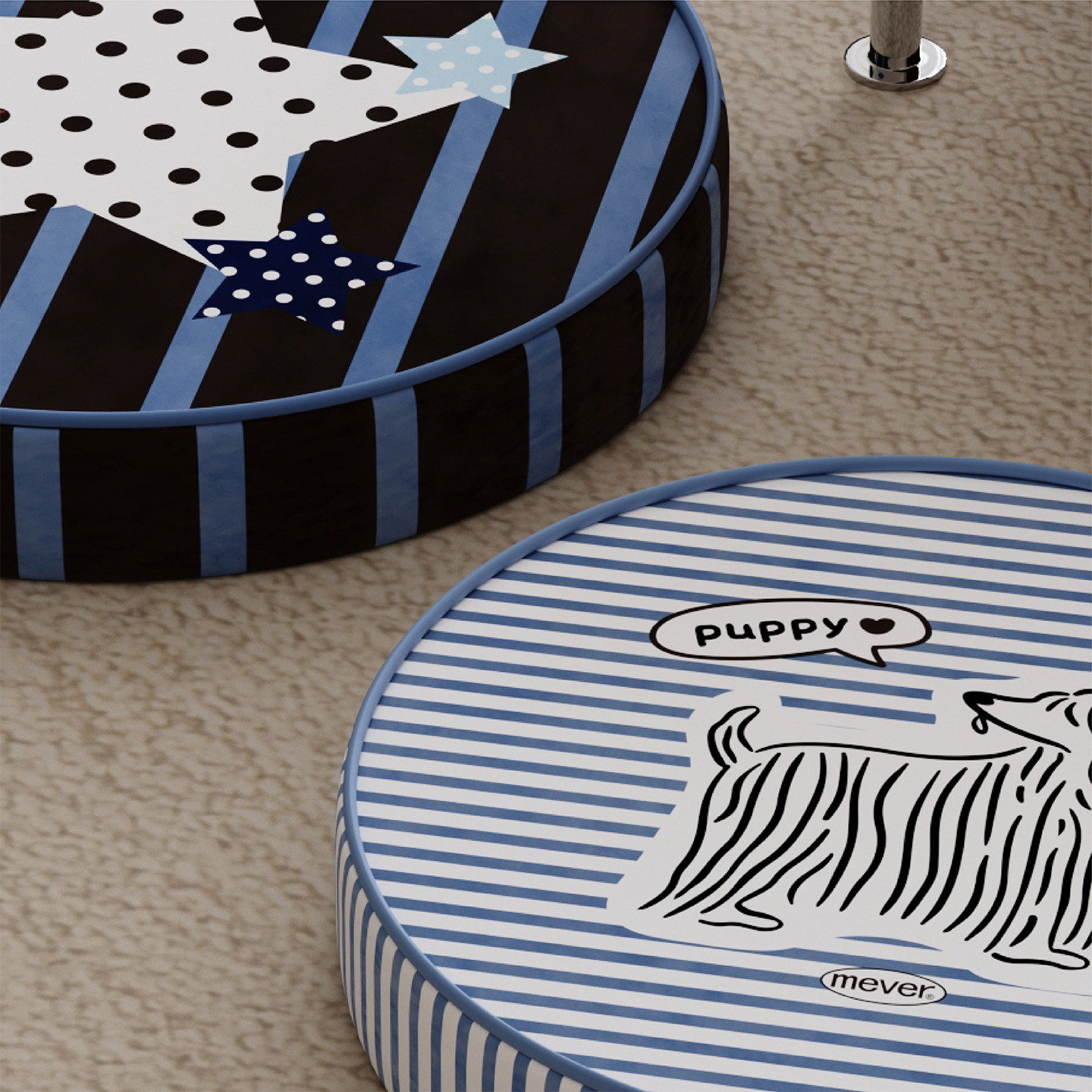 Korean retro futon lazy tatami reading cushion