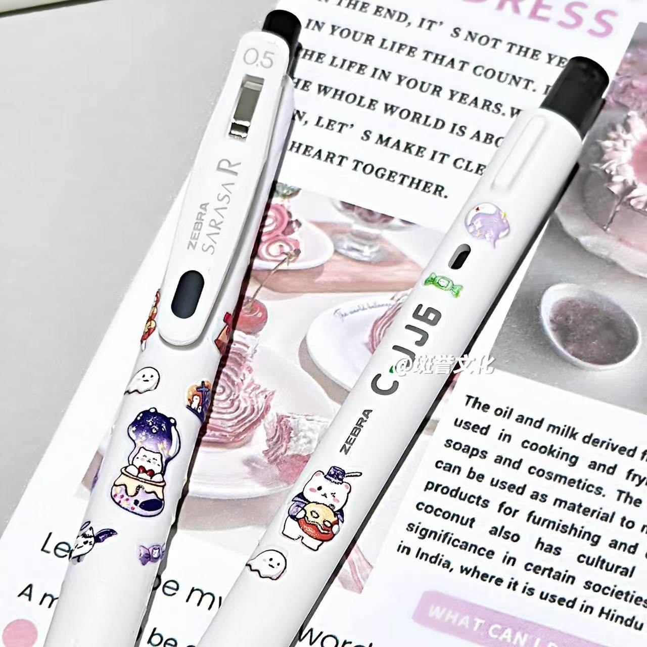 日本zebra斑马笔JJ15经典中性笔速干魔法药剂师日系ins刷题笔 - 图2