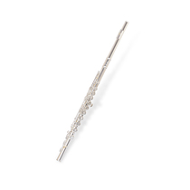 Star Sea Long Flute Musical Instrument Silver Plated 16 Holes C Tune XF-100 with E Key Quéline Students Adult beginners Professional Appraisal Exam