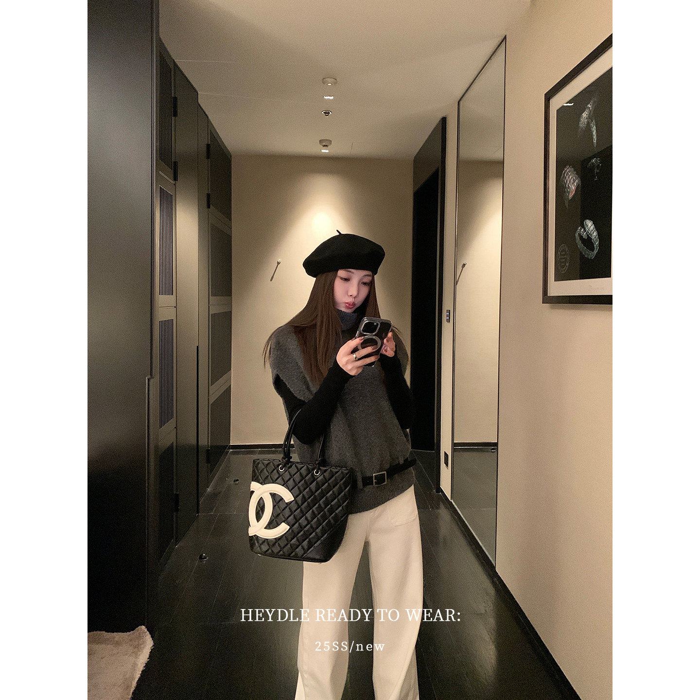 黑豆哼哼【12/8 20点新品立减20%】摩登御姐*无袖高领针织马甲女,淘宝优惠券,粉丝福利购,淘宝优惠卷