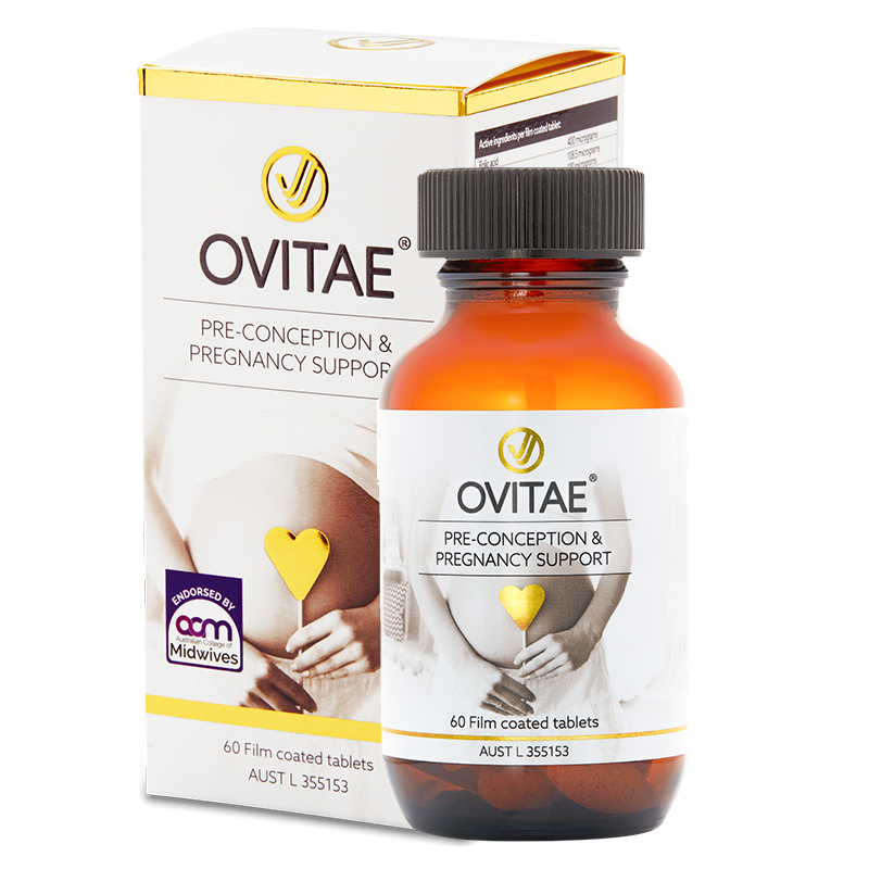 ovitae澳研金安叶酸片复合25维生素 ovitae海外叶酸