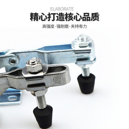 快速夹具水平式夹钳201C203F焊接固定工装夹紧器木工雕刻机压紧器 - 图2