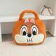 Cartoon cute chipmunk portable bag blanket Chichtiti nap blanket storage pillow blanket