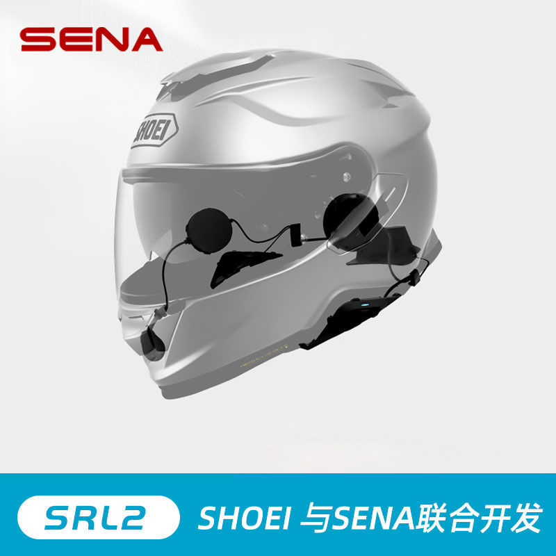 SENA塞纳蓝牙耳机SRL2揭面盔NEOTEC二代半盔J-C2可用SHOEI GT-AIR-图1