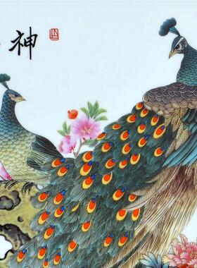 神州华彩瓷板画张松茂徐亚凤联袂创作家居挂画收藏送礼景德镇陶瓷