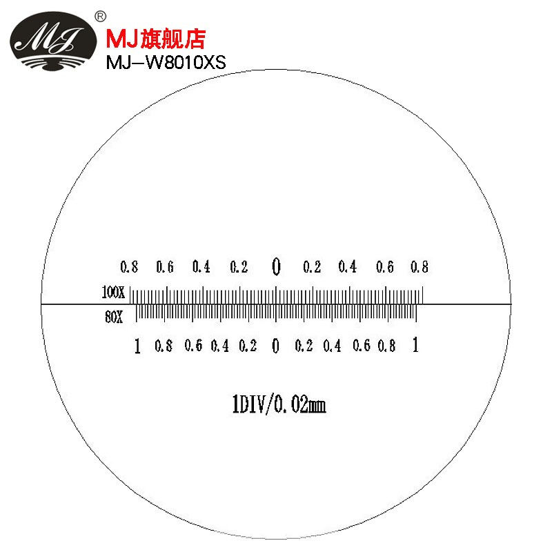MJ上海美精厂MJ-W8010XS高清变倍LED纯白光源80～100倍显微镜放大 - 图1