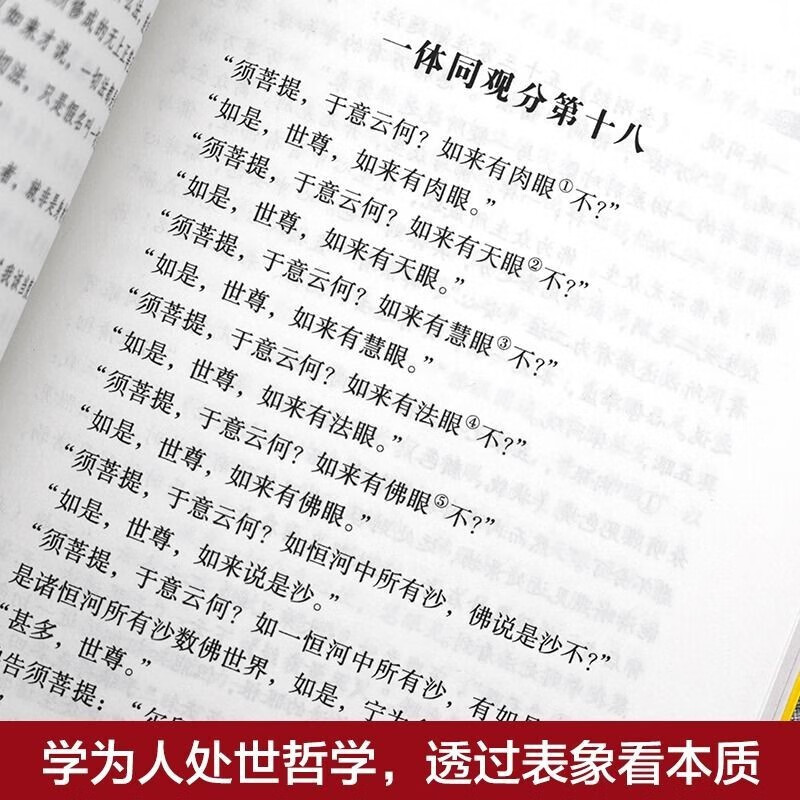 金刚经·心经 阅读无障碍书籍彭文译注 佛教十三经 佛教经典入门书籍宗教佛教般若波罗蜜多心经佛书籍静心经般若菠萝蜜多经文读本 - 图1