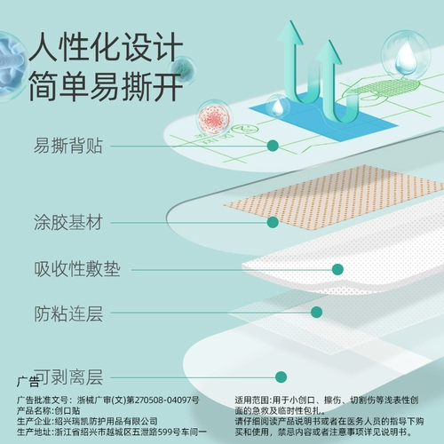 集瑞德 Полиуретановый водонепроницаемый дышащий прозрачный медицинский большой лейкопластырь для плавания